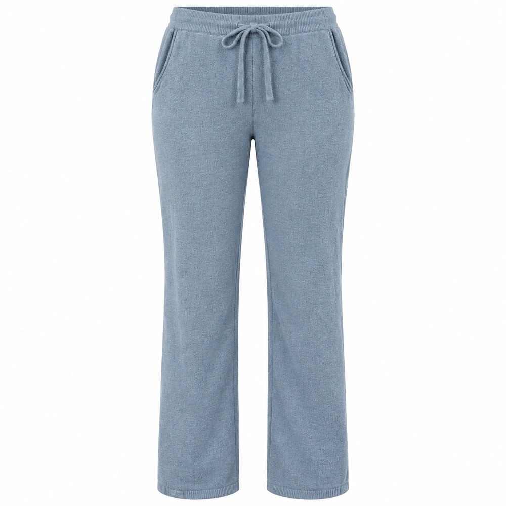 Barefoot Dreams CozyChic Ultra Lite Womens Pants Petite S Nylon Gray Joggers